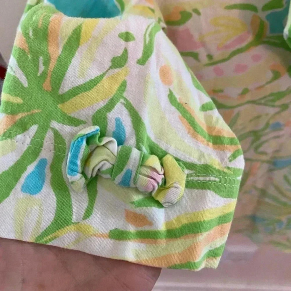 Lilly Pulitzer Girls Floral Hooded Dress - Picture 5 of 6